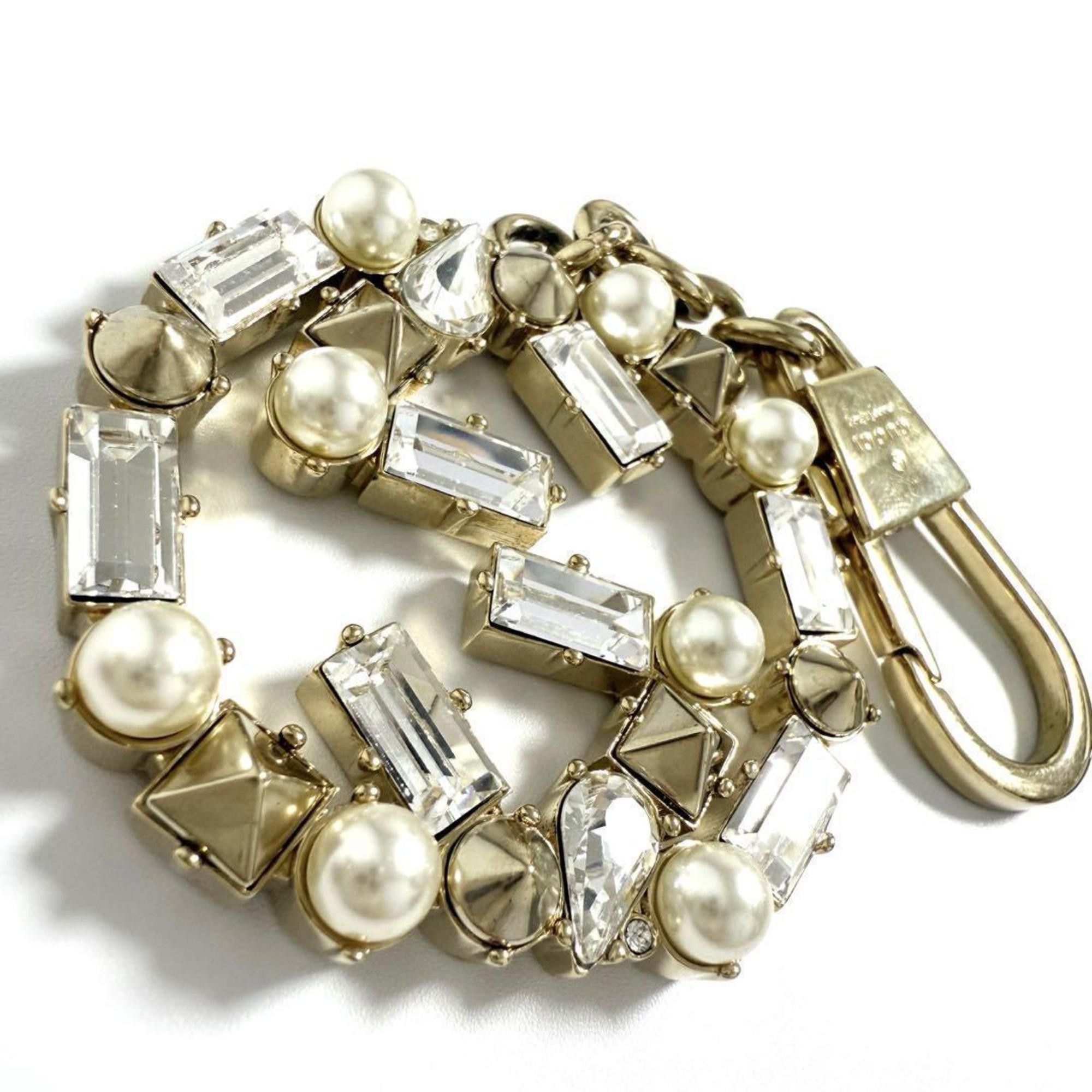 Gucci Gucci Women's Bag Charm Double G Jewel Keychain Size ONE SIZE - 7 Thumbnail