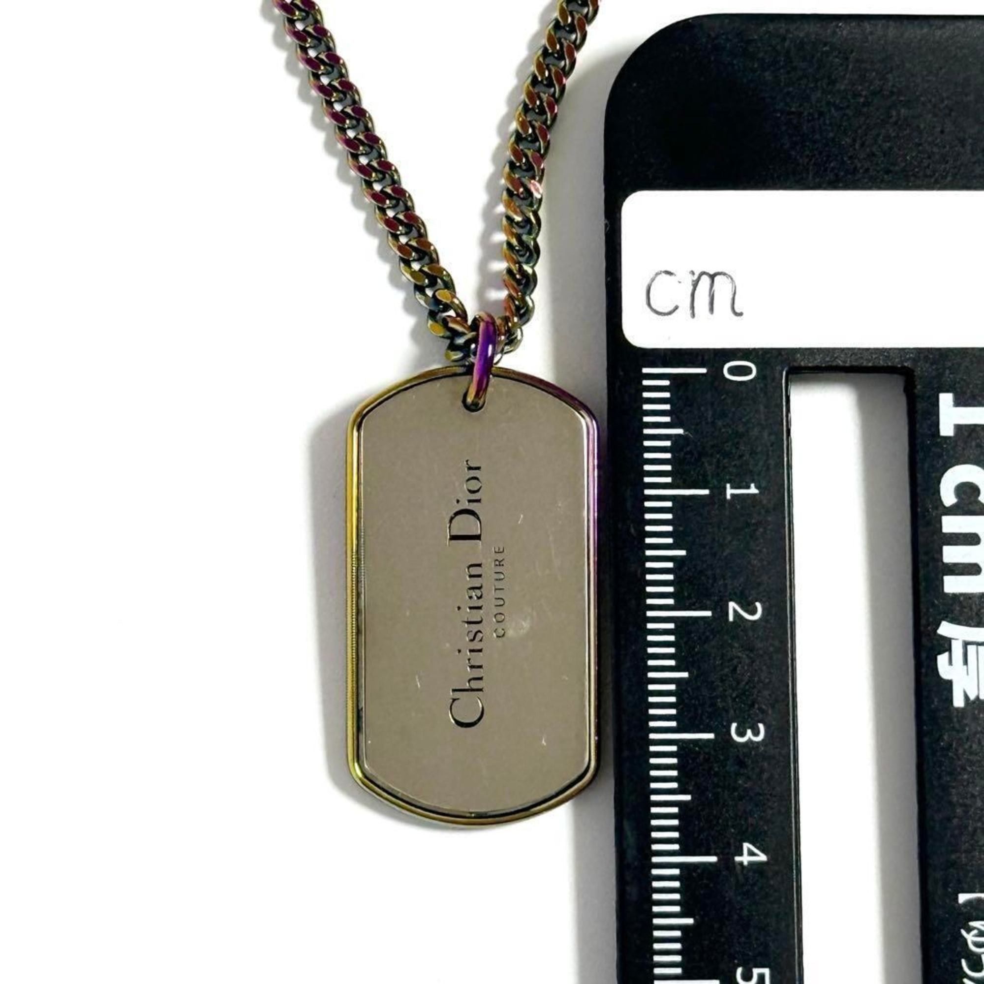 Dior Christian Dior Dior Men's COUTURE Pendant Necklace Size ONE SIZE - 9 Thumbnail