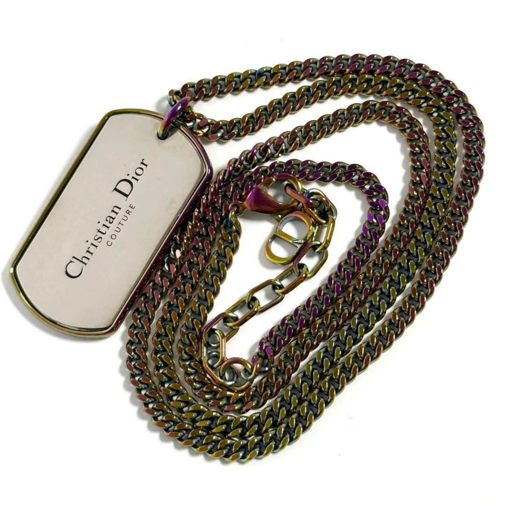 Dior Christian Dior Dior Men's COUTURE Pendant Necklace Size ONE SIZE - 8 Thumbnail