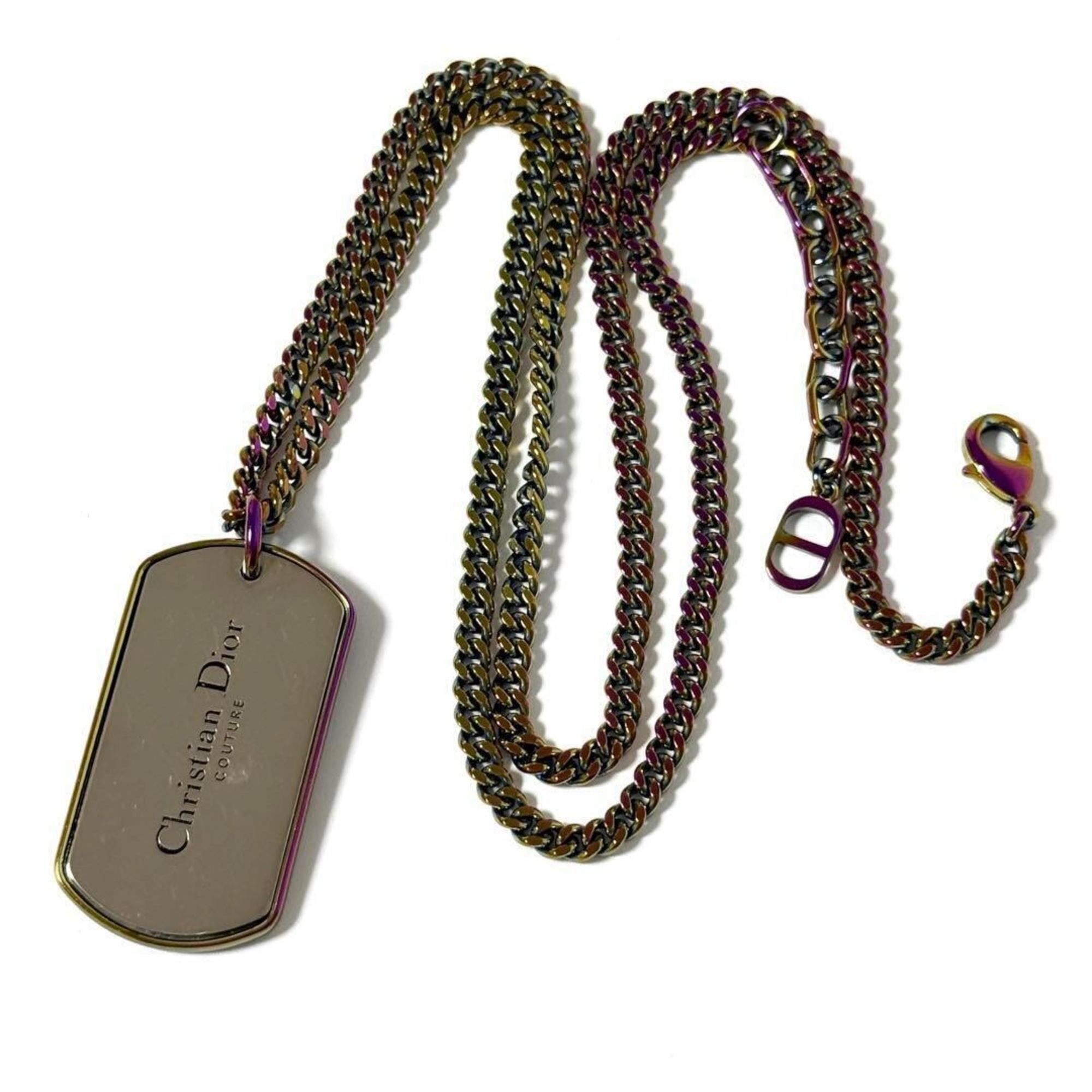Dior Christian Dior Dior Men's COUTURE Pendant Necklace Size ONE SIZE - 2 Thumbnail