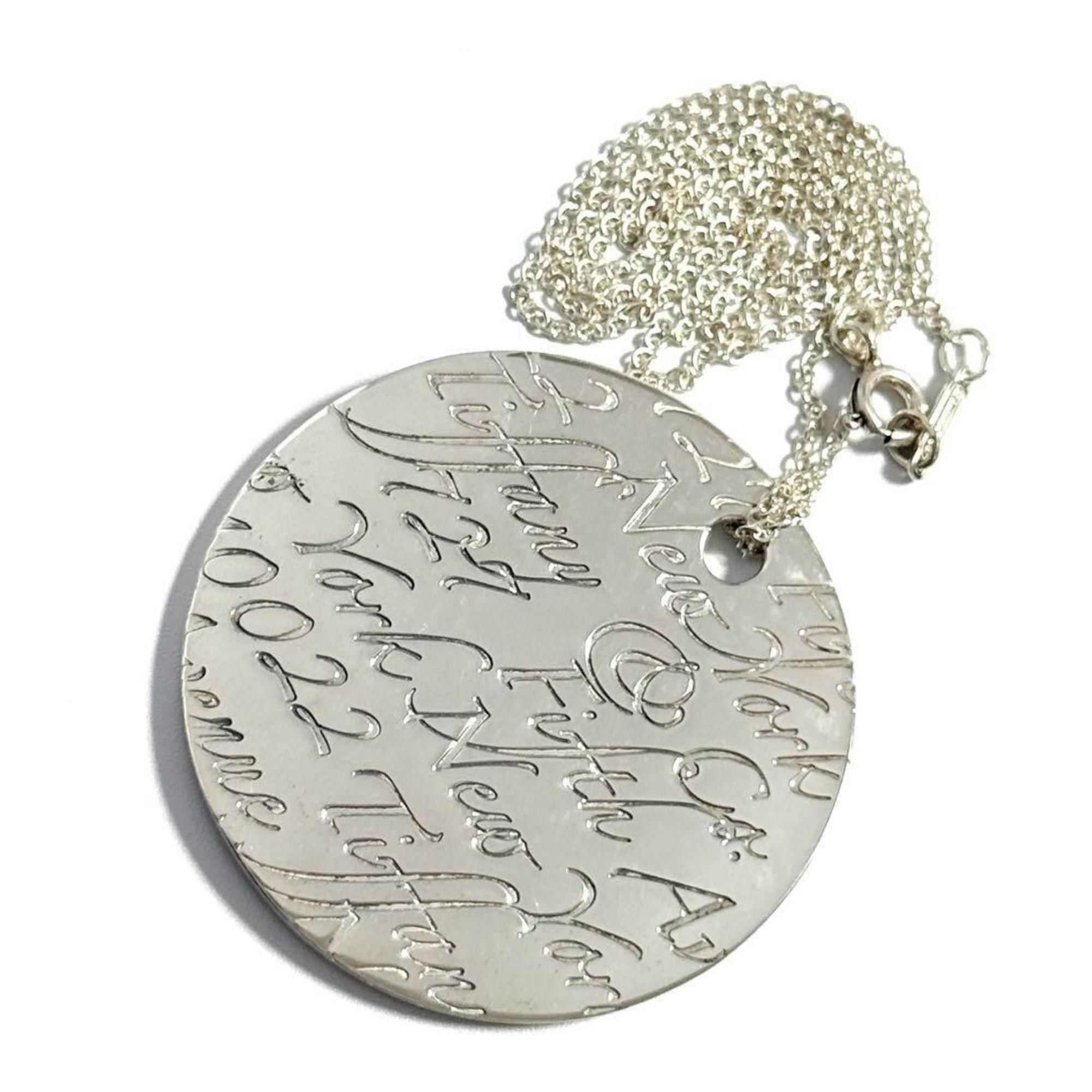 Tiffany & Co. Tiffany Women's Notes Pendant Necklace Size ONE SIZE - 3 Thumbnail