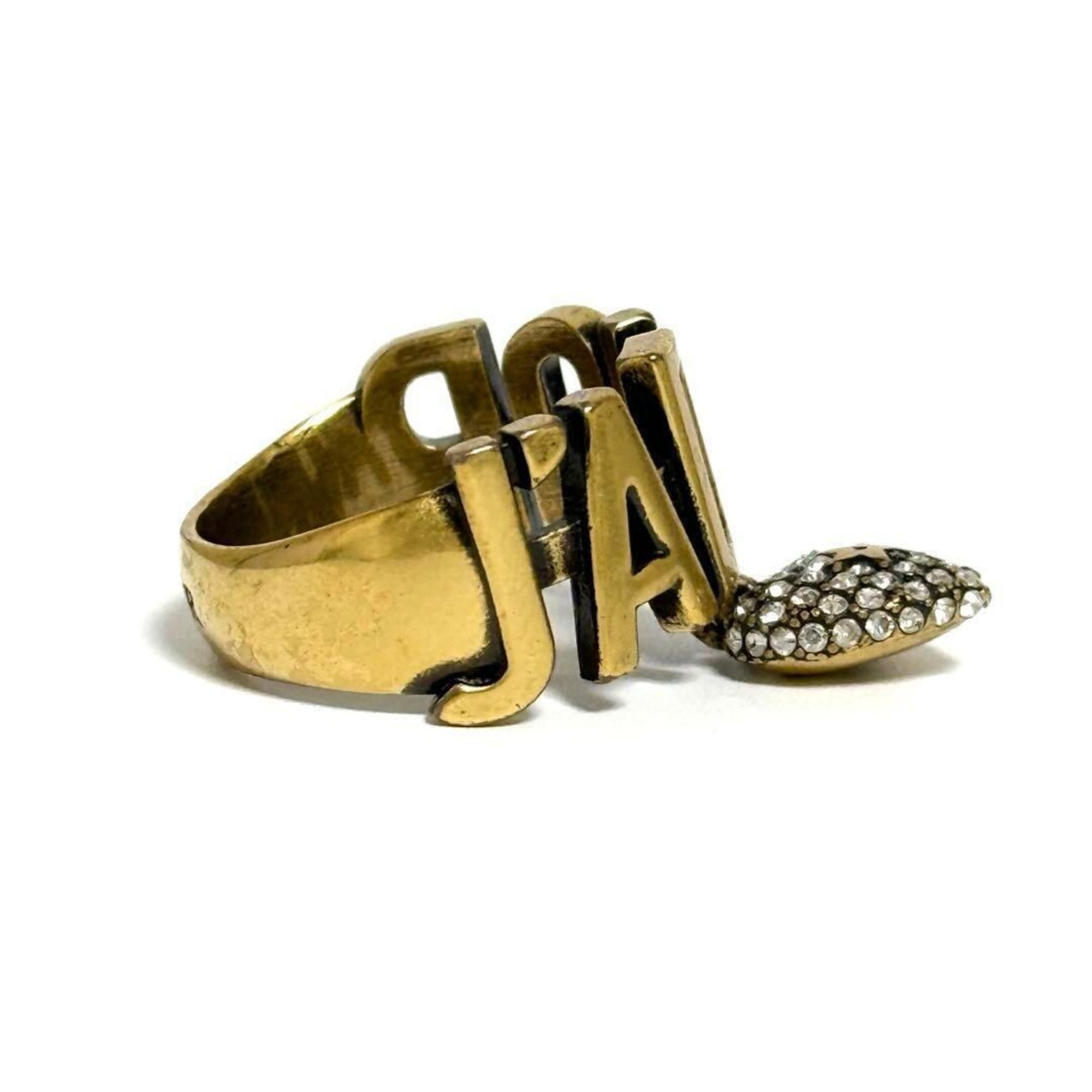 Dior Christian Dior Dior Women's Antique Ring J'adior Size ONE SIZE - 4 Thumbnail
