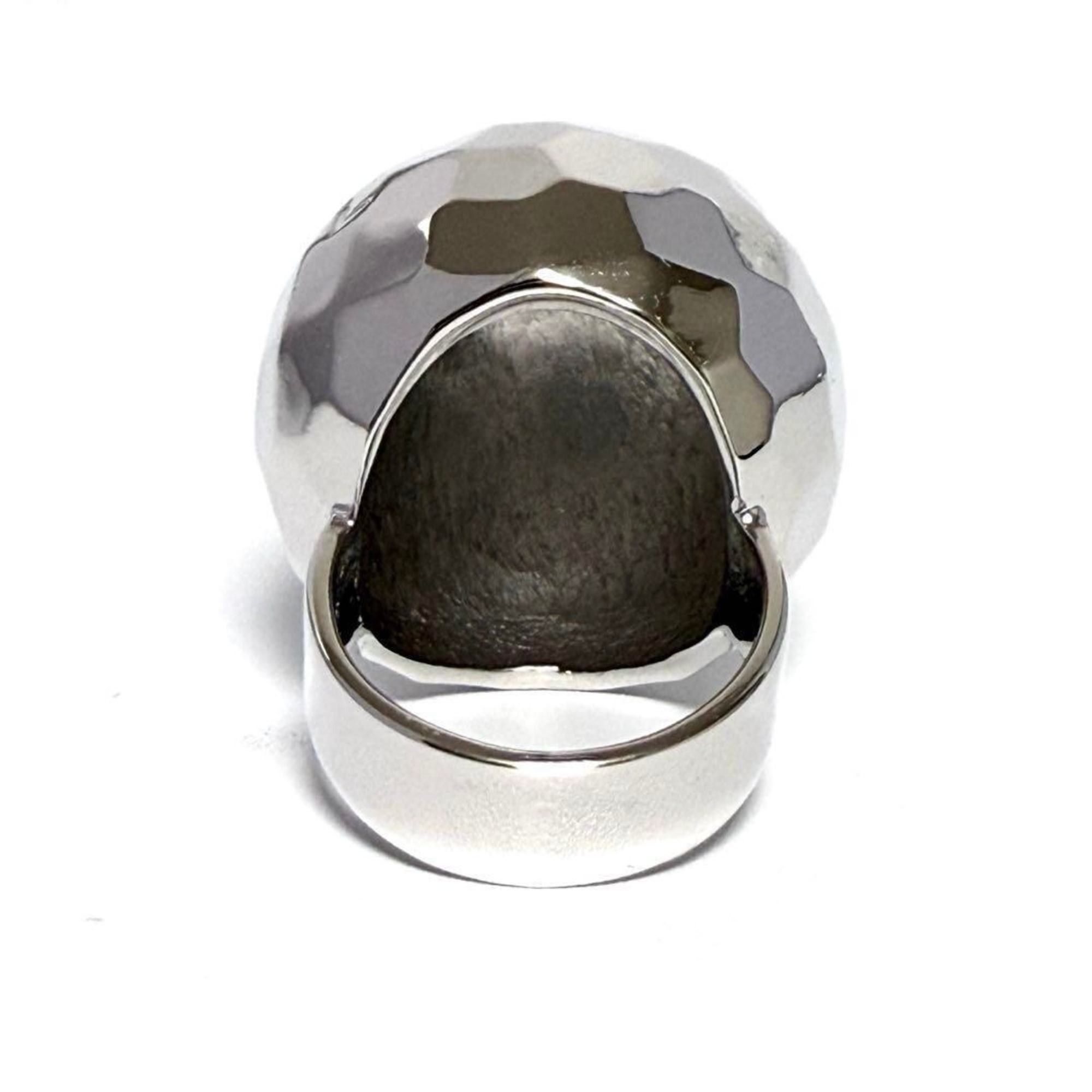Chanel Chanel Women's Mirror Ball Ring, Silver Size ONE SIZE - 5 Thumbnail