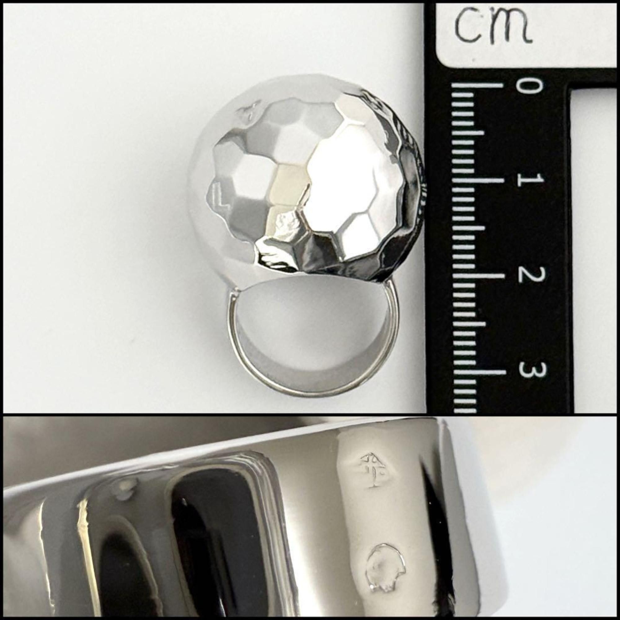 Chanel Chanel Women's Mirror Ball Ring, Silver Size ONE SIZE - 8 Thumbnail