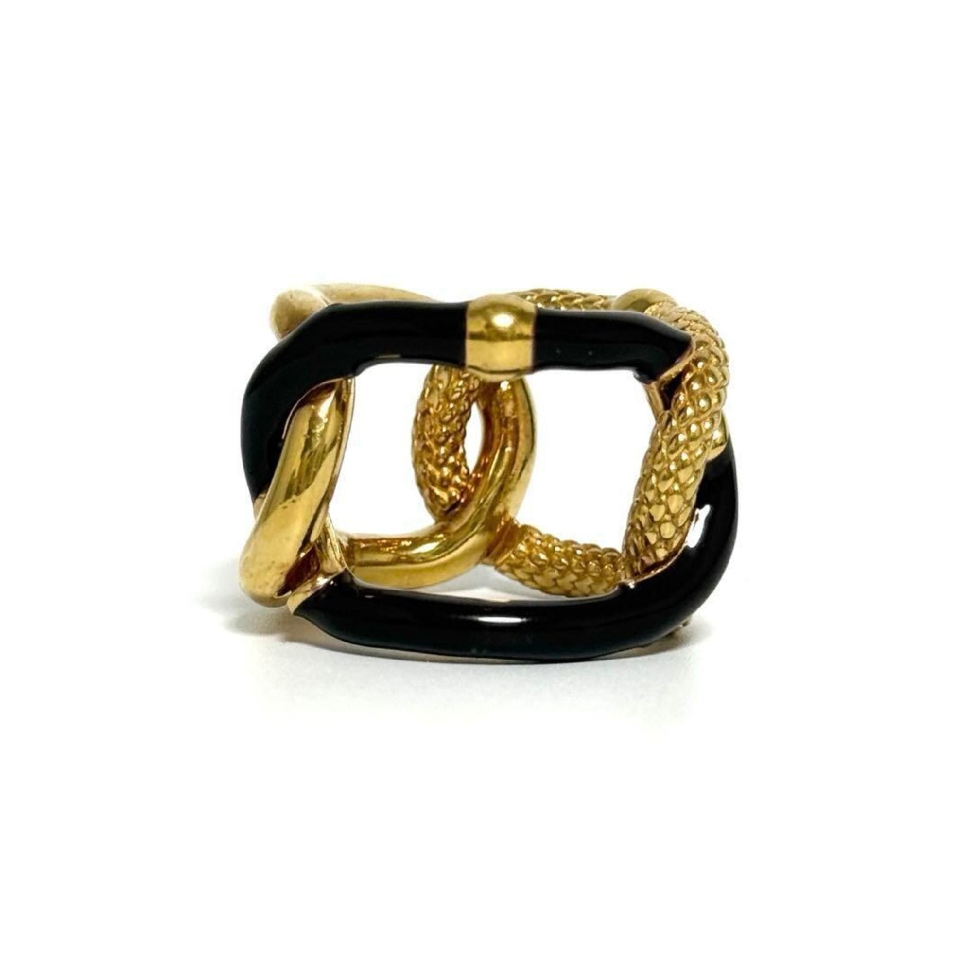 Bottega Veneta Bottega Veneta Men's Intrecciato Chain Ring Size ONE SIZE - 2 Thumbnail