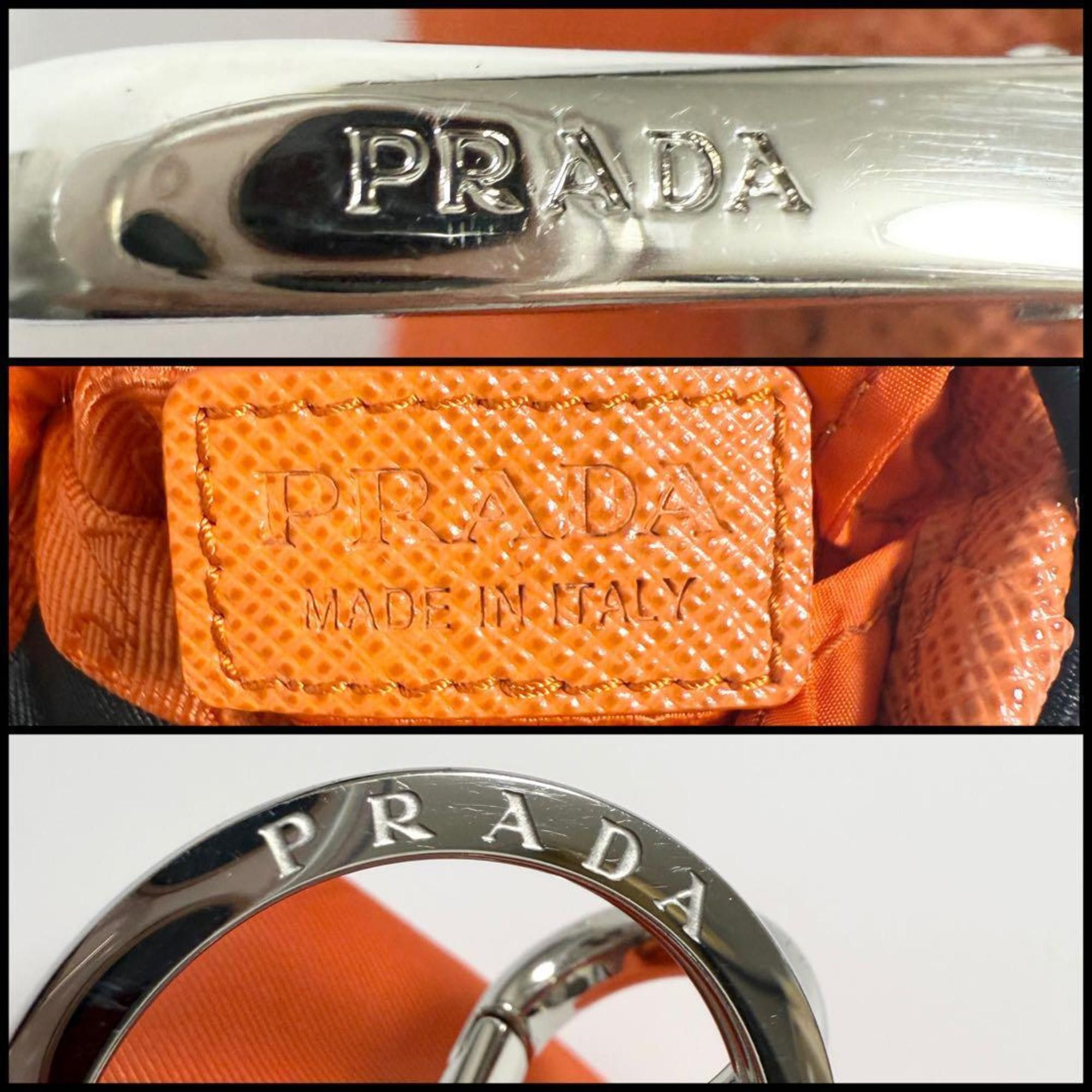Prada Prada Bag Charm Earphone Case Key Holder Ring Size ONE SIZE - 9 Thumbnail