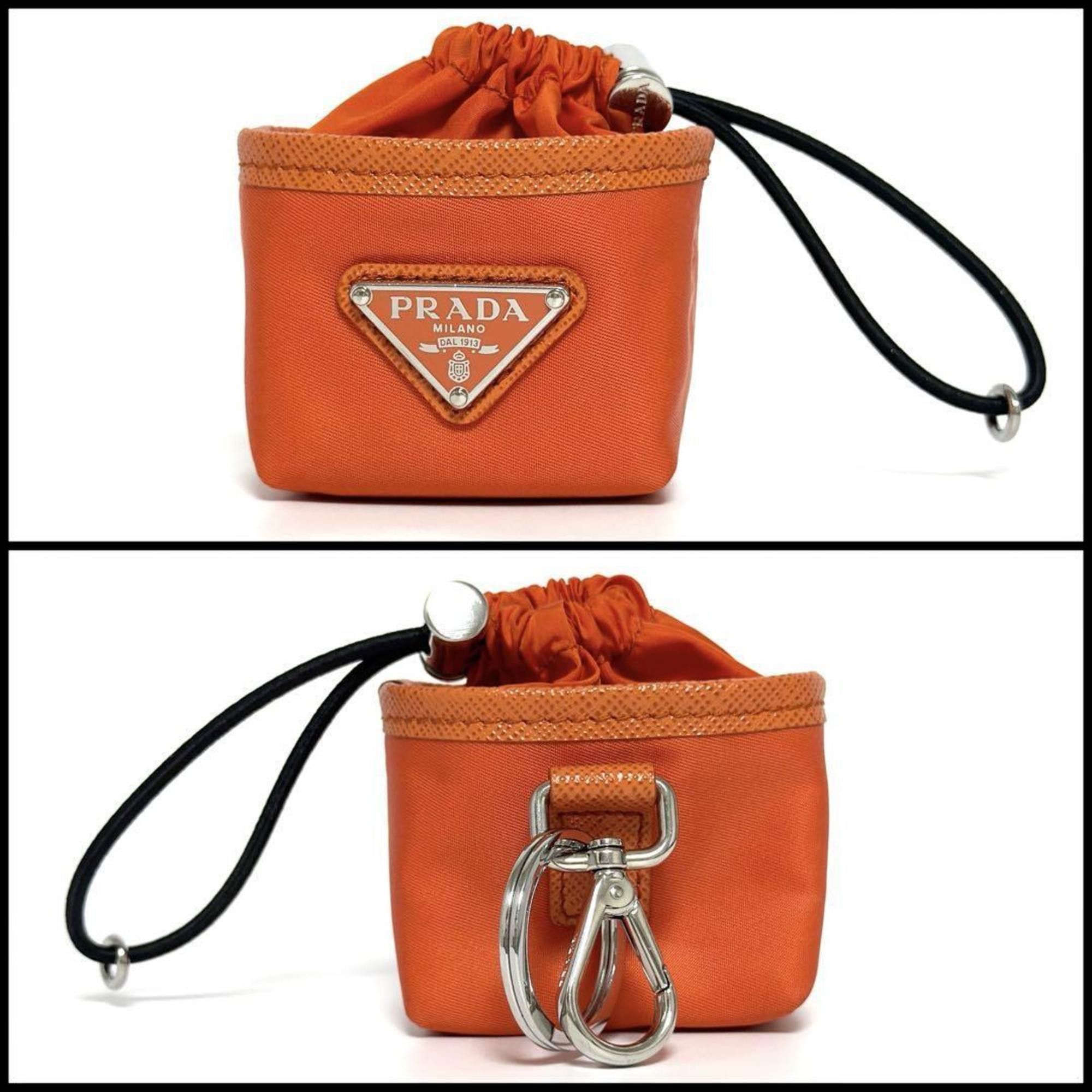 Prada Prada Bag Charm Earphone Case Key Holder Ring Size ONE SIZE - 2 Thumbnail