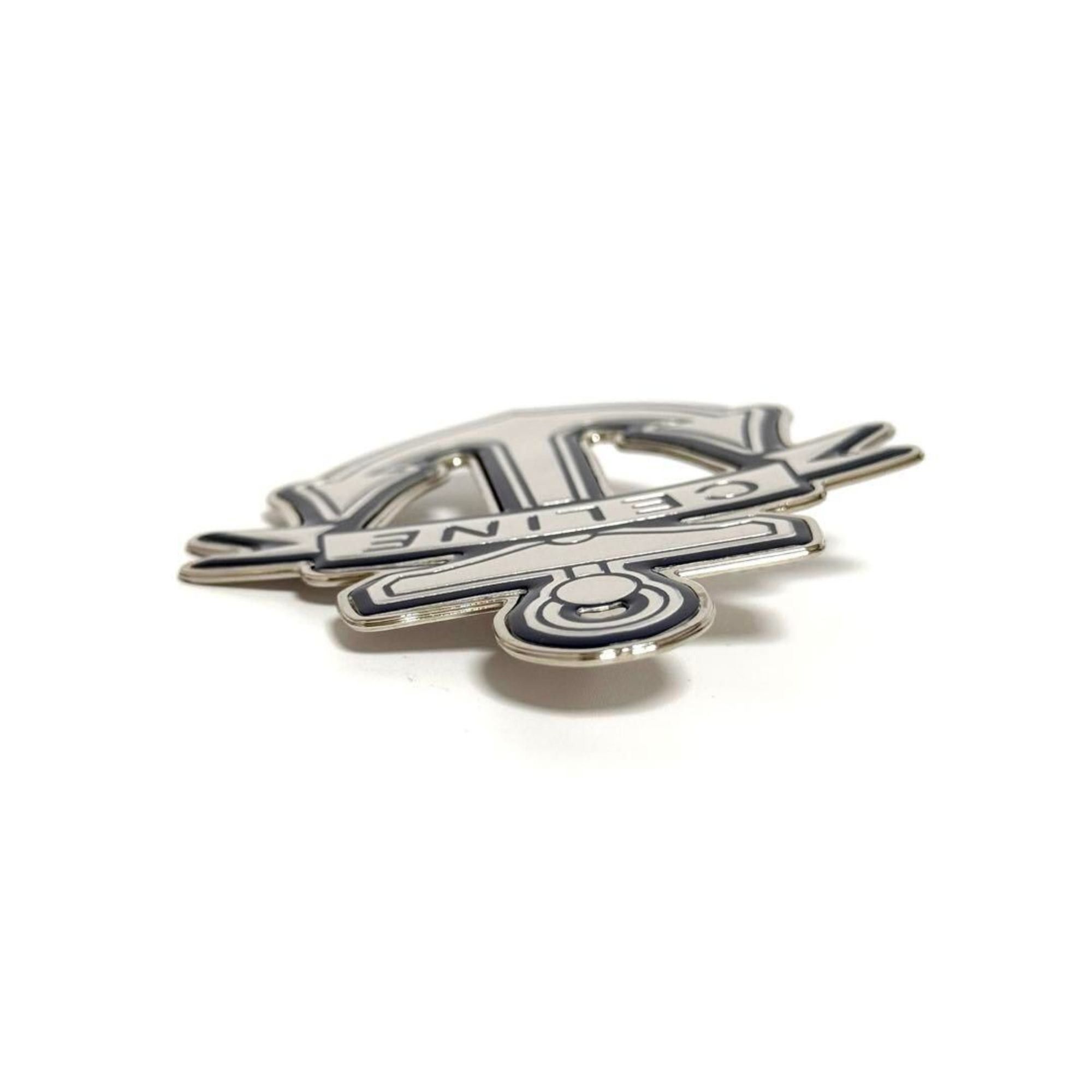 Celine Celine Men's Women's Brooch Badge Anchor Marine Blue Size ONE SIZE - 6 Thumbnail