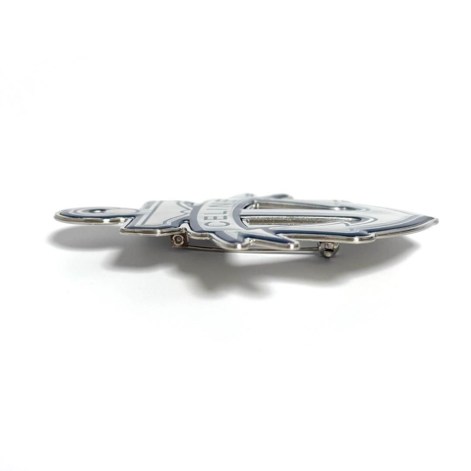 Celine Celine Men's Women's Brooch Badge Anchor Marine Blue Size ONE SIZE - 3 Thumbnail