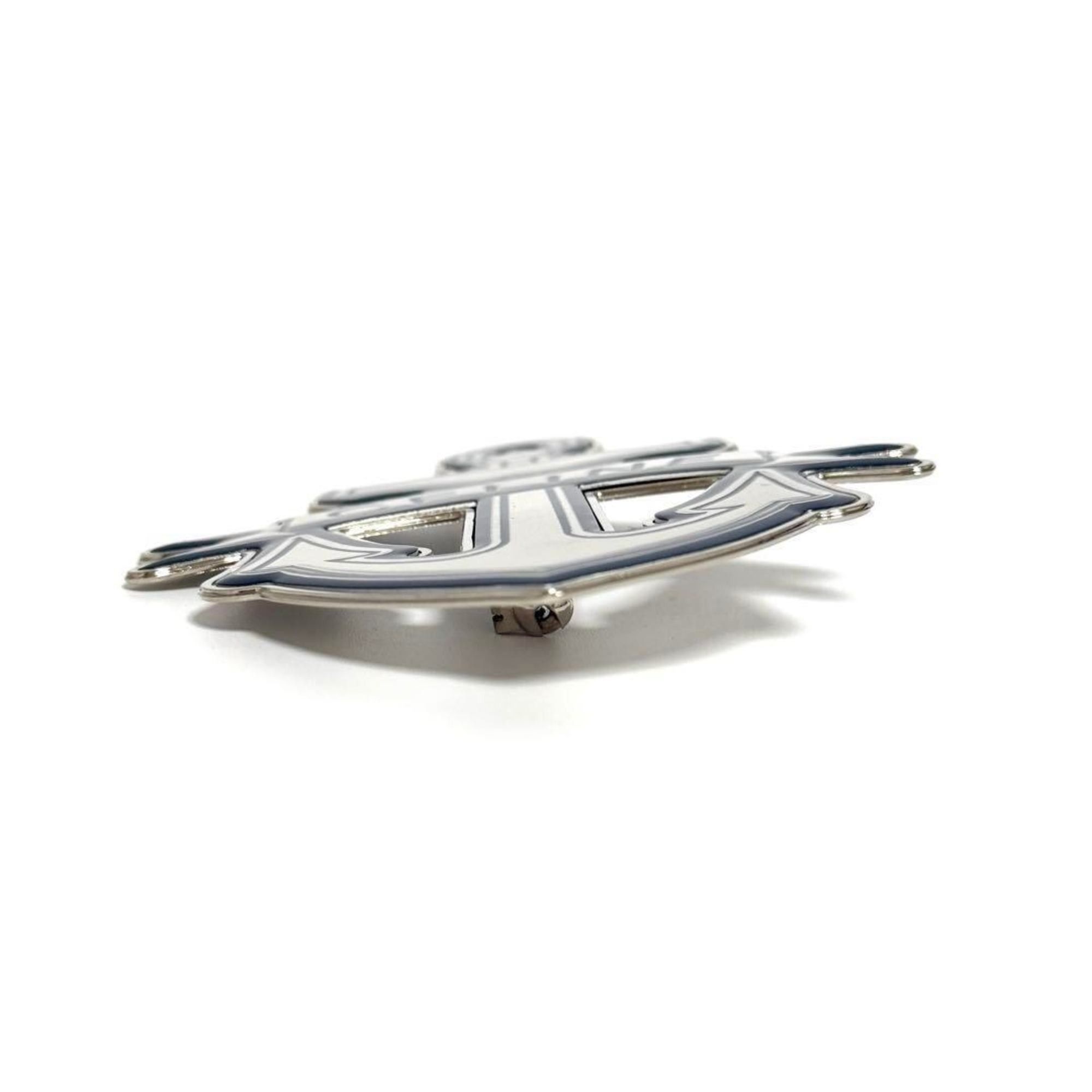 Celine Celine Men's Women's Brooch Badge Anchor Marine Blue Size ONE SIZE - 4 Thumbnail