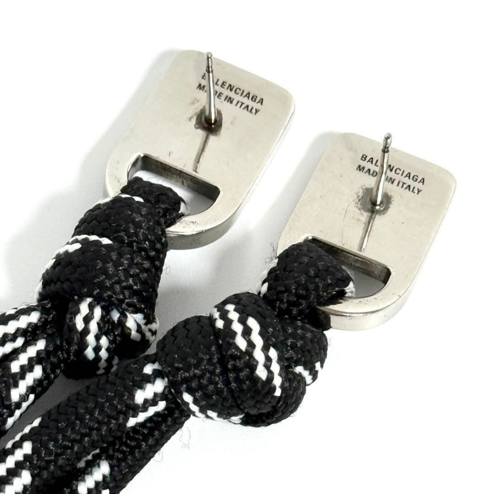 Balenciaga Balenciaga Women's and Men's B Logo Earrings Size ONE SIZE - 5 Thumbnail