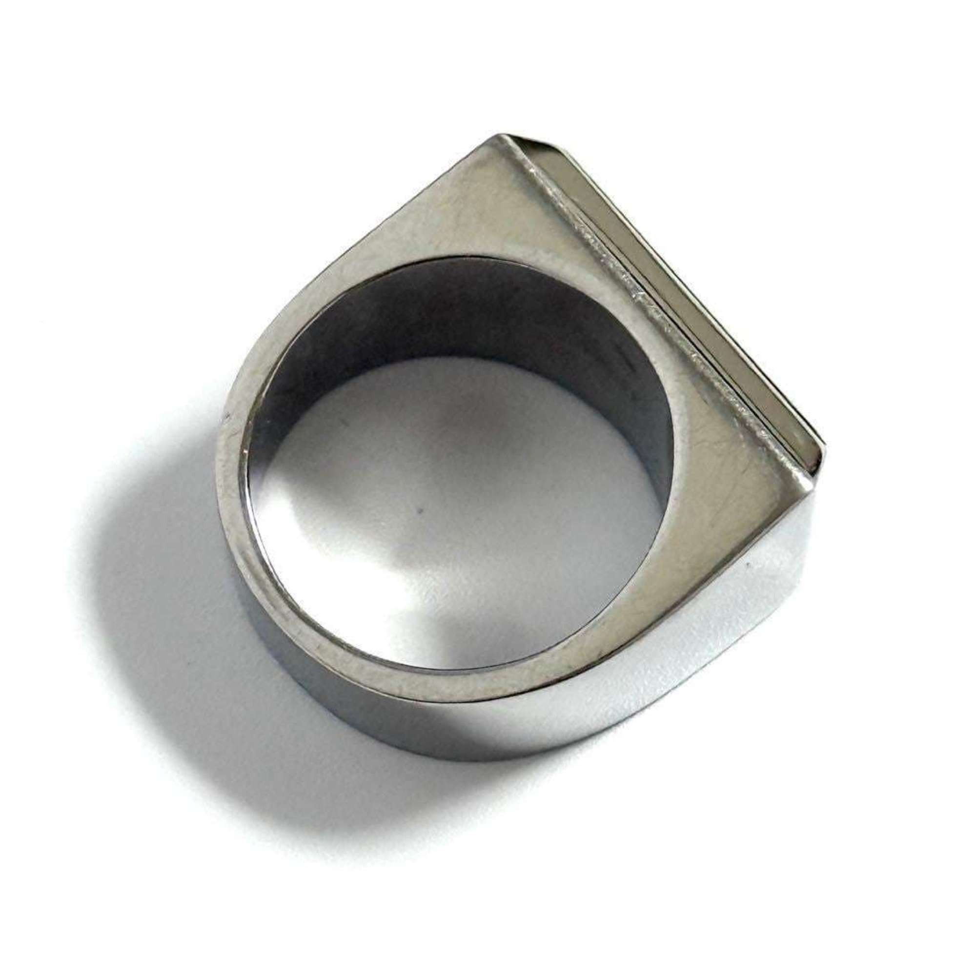 Dolce & Gabbana Dolce & Gabbana Men's Signet Logo Ring Size ONE SIZE - 7 Thumbnail