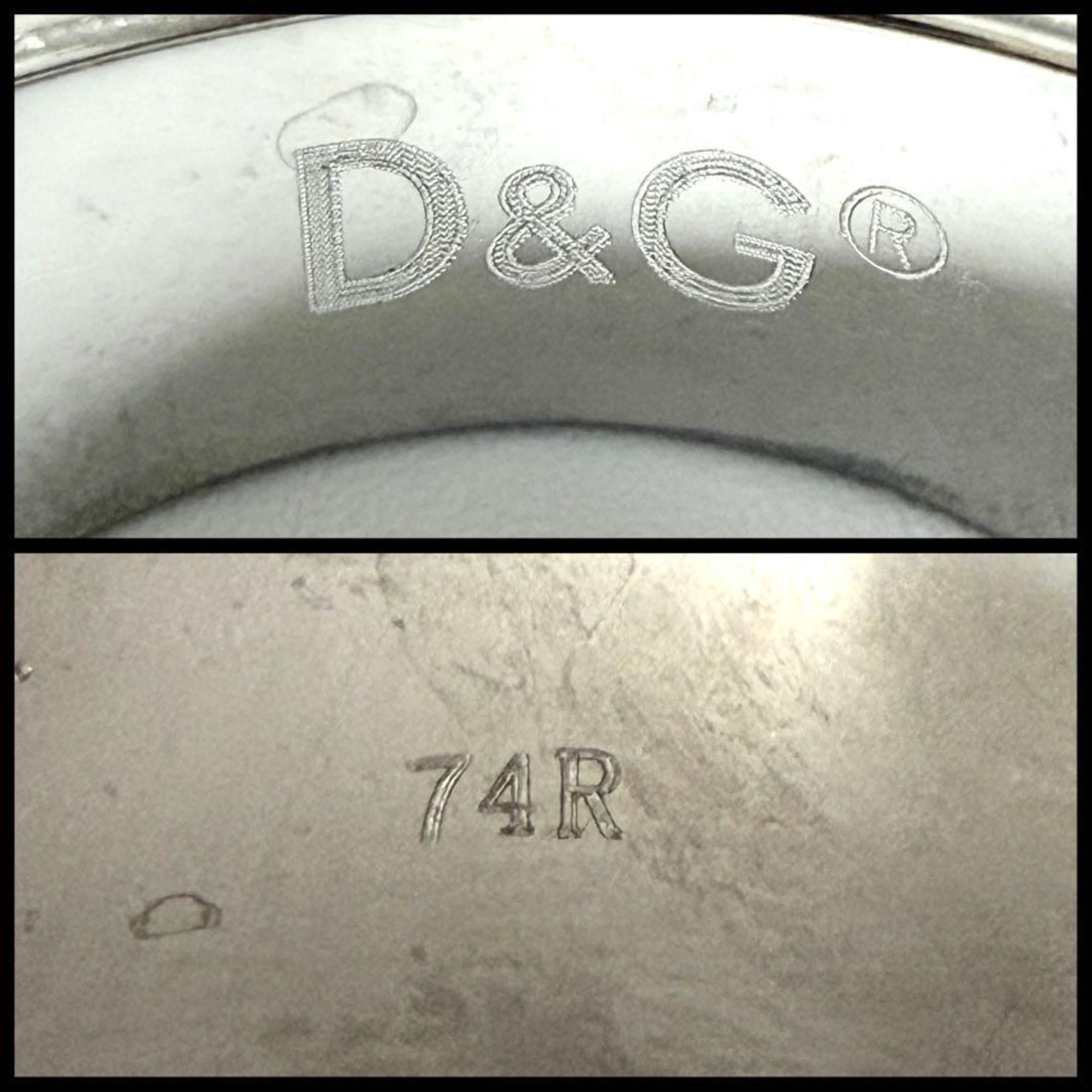 Dolce & Gabbana Dolce & Gabbana Men's Signet Logo Ring Size ONE SIZE - 9 Thumbnail
