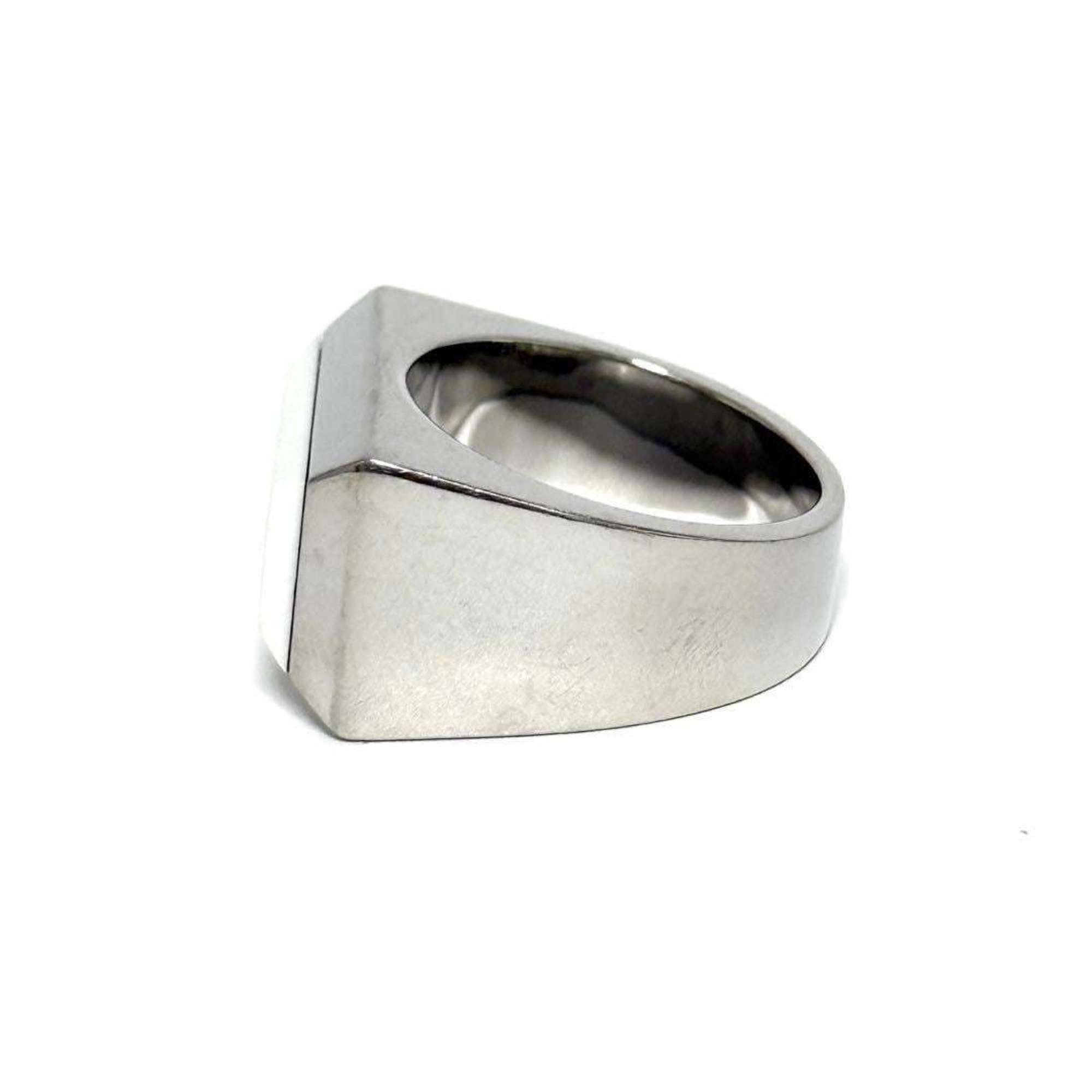 Dolce & Gabbana Dolce & Gabbana Men's Signet Logo Ring Size ONE SIZE - 5 Thumbnail