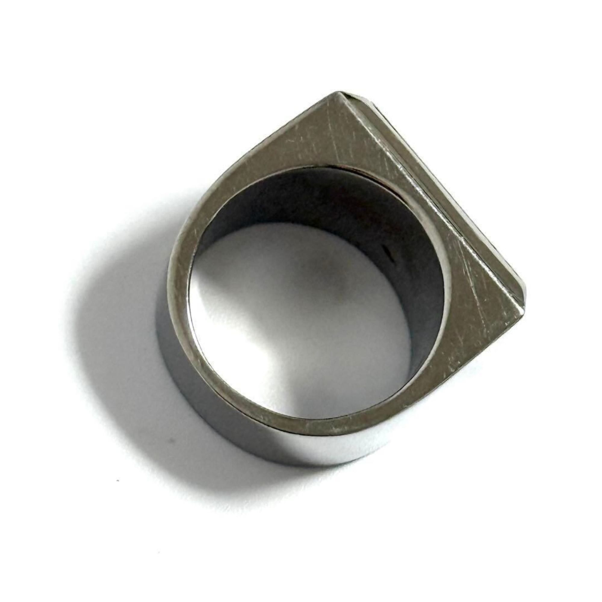 Dolce & Gabbana Dolce & Gabbana Men's Signet Logo Ring Size ONE SIZE - 6 Thumbnail