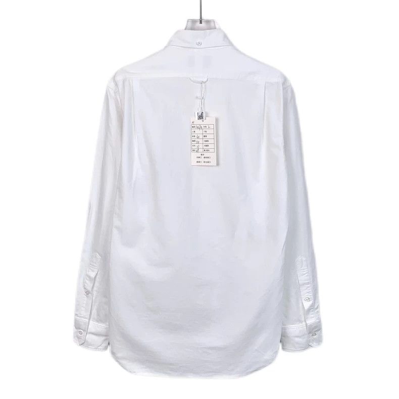 Thom Browne Thom Browne White Long Sleeve Shirt - dmc Size US M / EU 48-50 / 2 - 2 Thumbnail