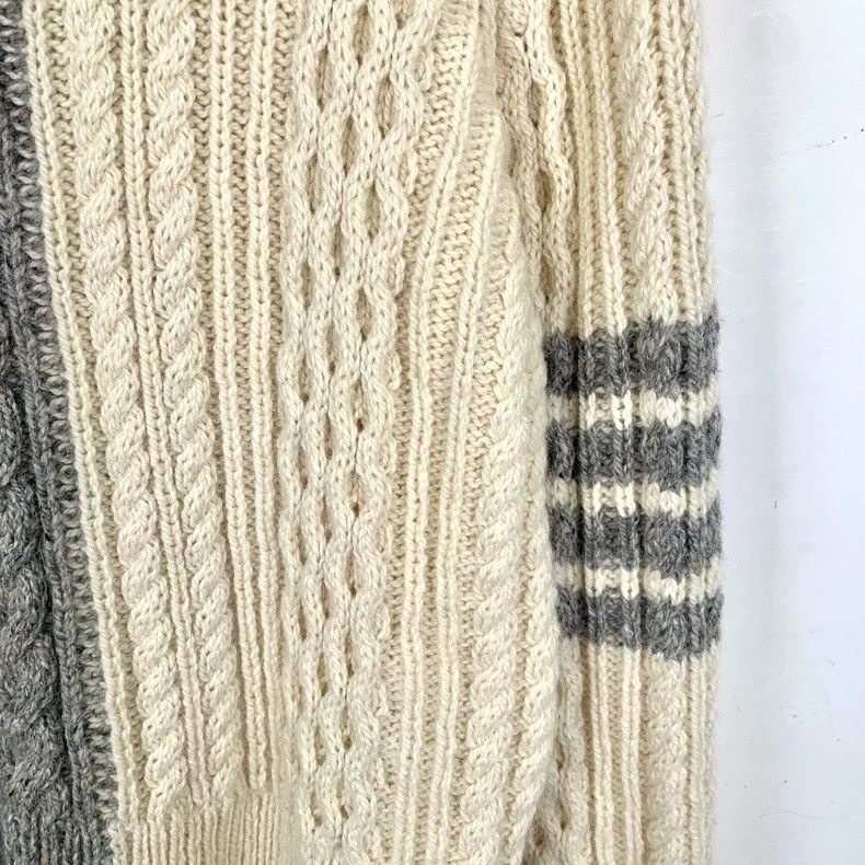 Thom Browne Thom Browne Color Block Wool Knit Sweater - dmc Size US L / EU 52-54 / 3 - 4 Thumbnail