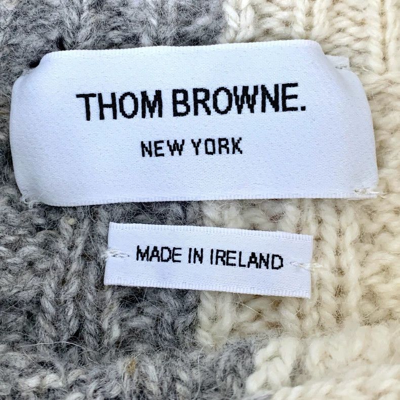 Thom Browne Thom Browne Color Block Wool Knit Sweater - dmc Size US L / EU 52-54 / 3 - 6 Thumbnail