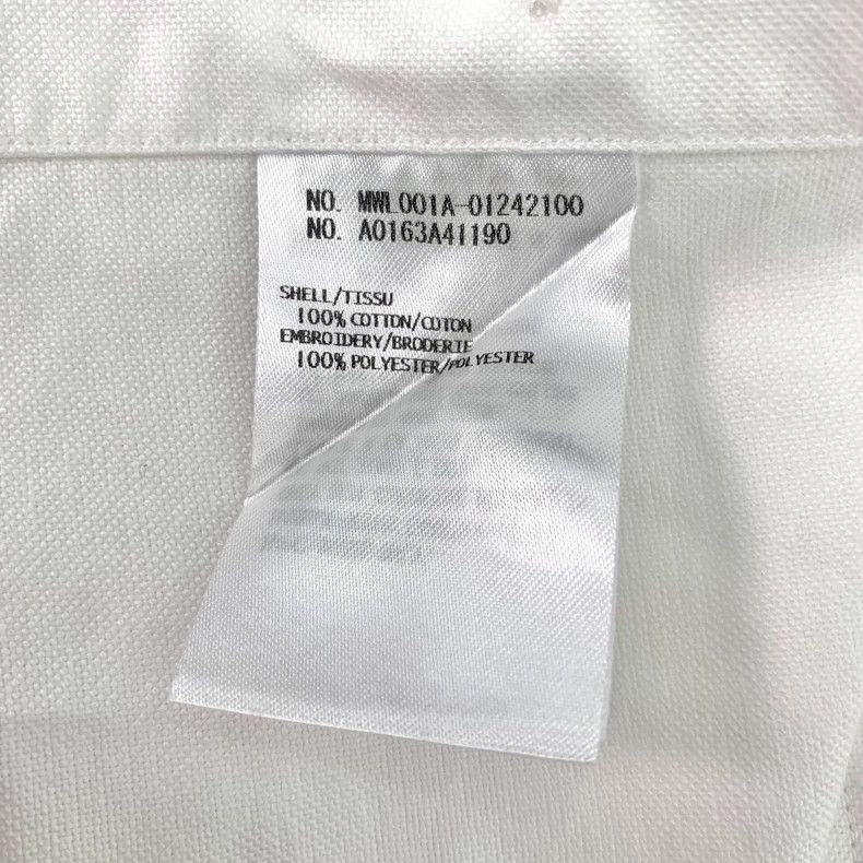 Thom Browne Thom Browne White Long Sleeve Oxford Shirt - dmc Size US S / EU 44-46 / 1 - 7 Thumbnail