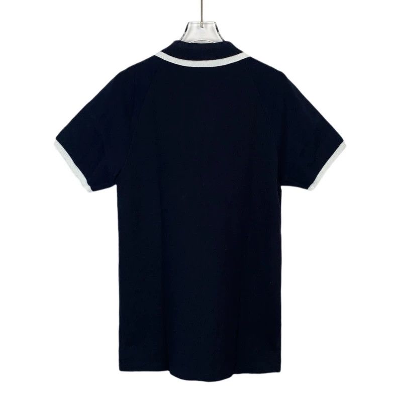 Thom Browne Thom Browne Blue Black Striped Polo Shirt - dmc Size US XS / EU 42 / 0 - 2 Thumbnail