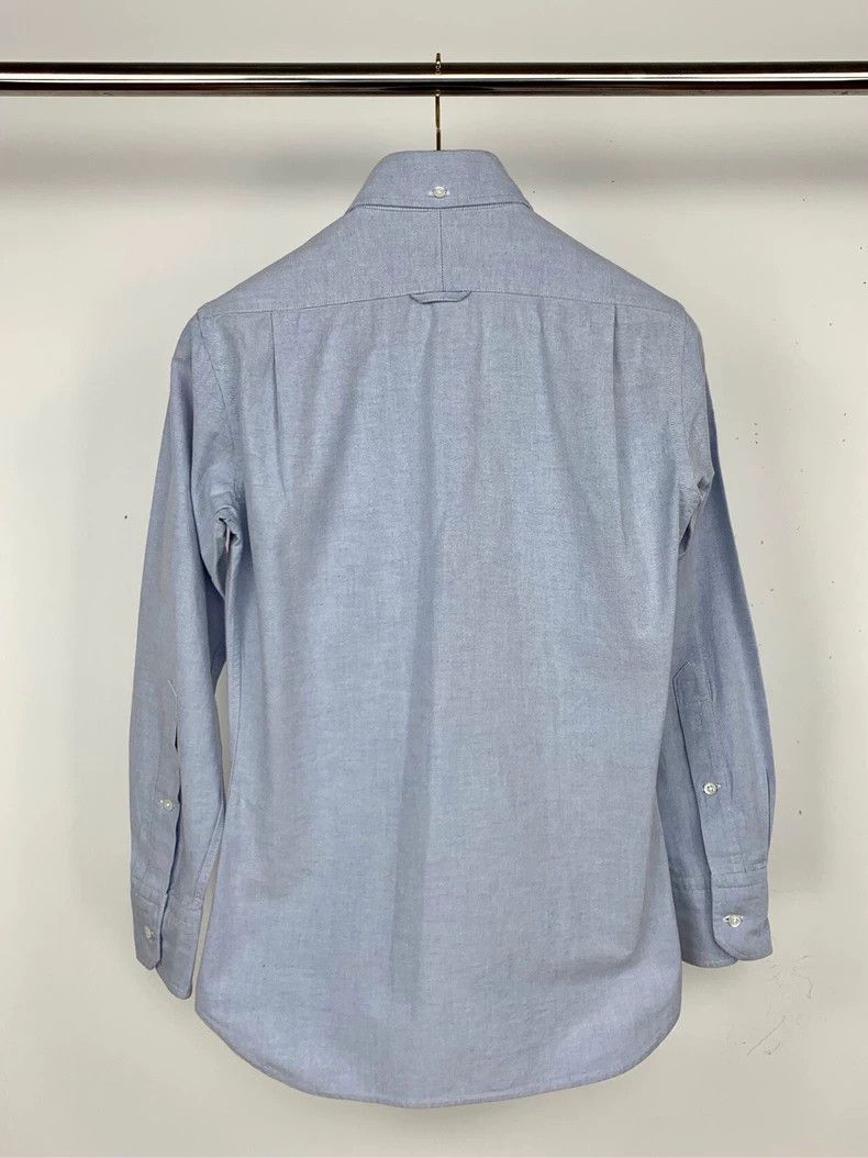 Thom Browne Thom Browne Light Blue Cotton Long Sleeve Shirt - dmc Size US XXS / EU 40 - 2 Thumbnail
