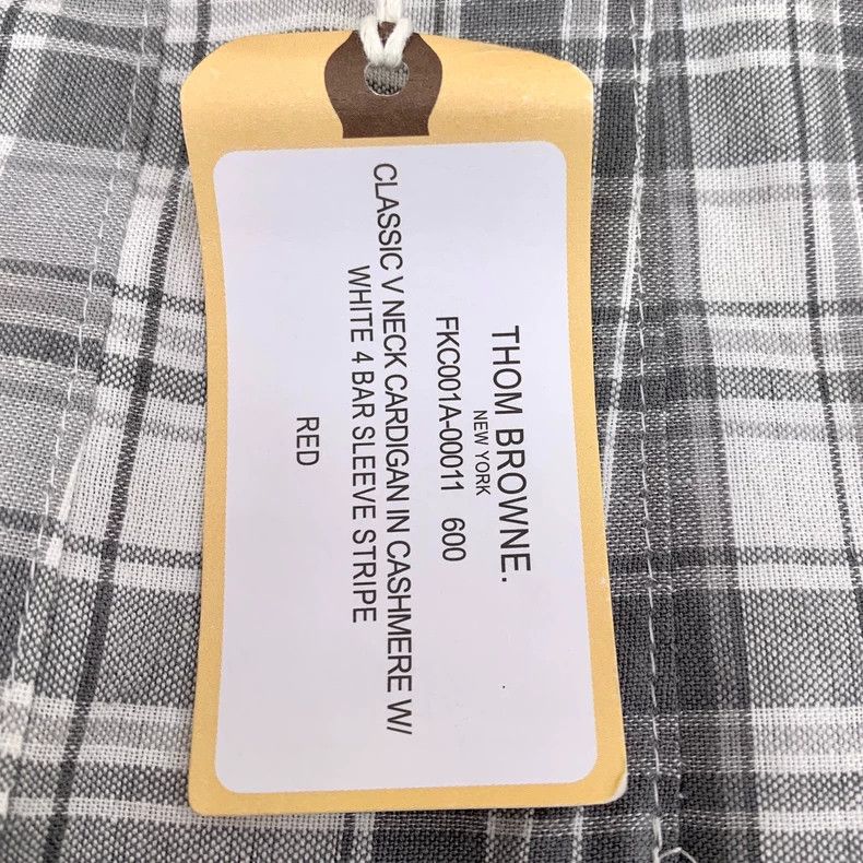 Thom Browne Thom Browne Plaid Pleated Cotton Skirt - dmc Size US 31 - 7 Thumbnail