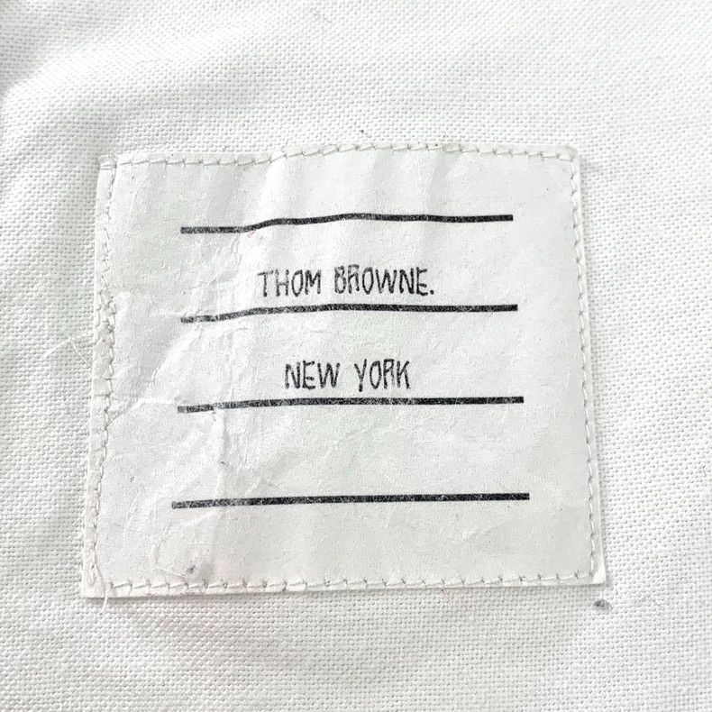Thom Browne Thom Browne White Long Sleeve Button-Up Shirt - dmc Size US S / EU 44-46 / 1 - 5 Thumbnail