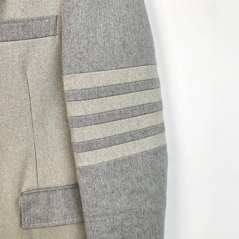Thom Browne Thom Browne Colorblock Long Sleeve Blazer - dmc Size US M / EU 48-50 / 2 - 4 Thumbnail