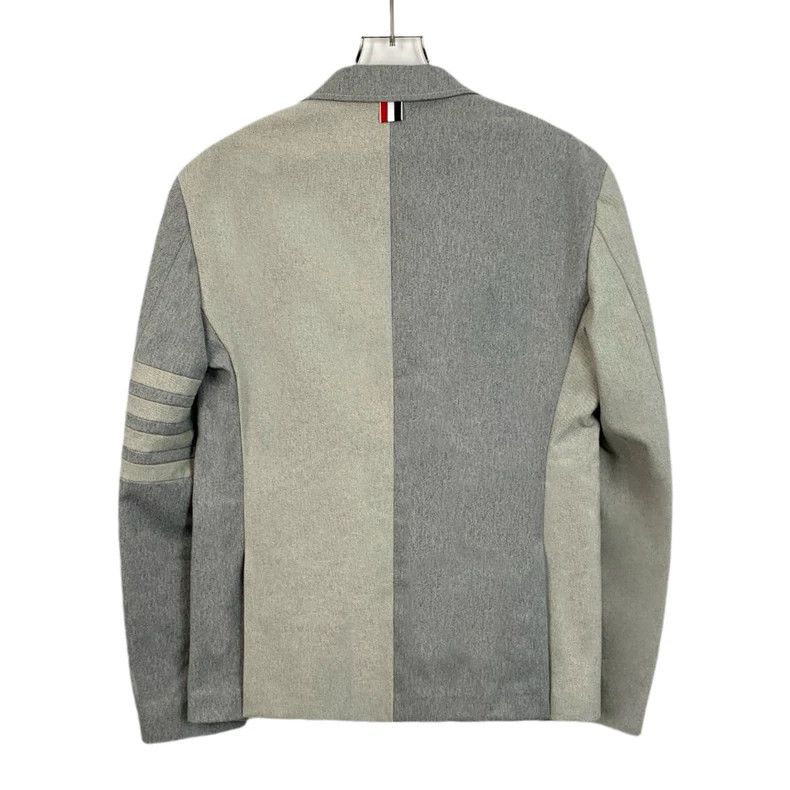 Thom Browne Thom Browne Colorblock Long Sleeve Blazer - dmc Size US M / EU 48-50 / 2 - 2 Thumbnail