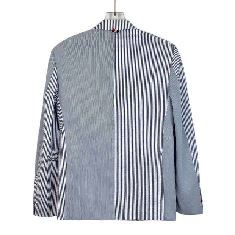 Thom Browne Thom Browne Striped Long Sleeve Blazer Jacket - dmc Size US S / EU 44-46 / 1 - 2 Thumbnail