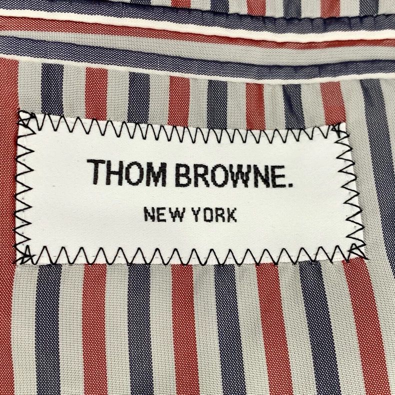 Thom Browne Thom Browne Gray Wool Suit Jacket - dmc Size US S / EU 44-46 / 1 - 5 Thumbnail