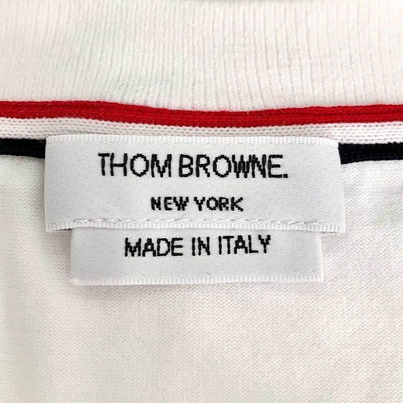 Thom Browne Thom Browne Short Sleeve T-Shirt with Colored Edges - dmc Size US S / EU 44-46 / 1 - 6 Thumbnail