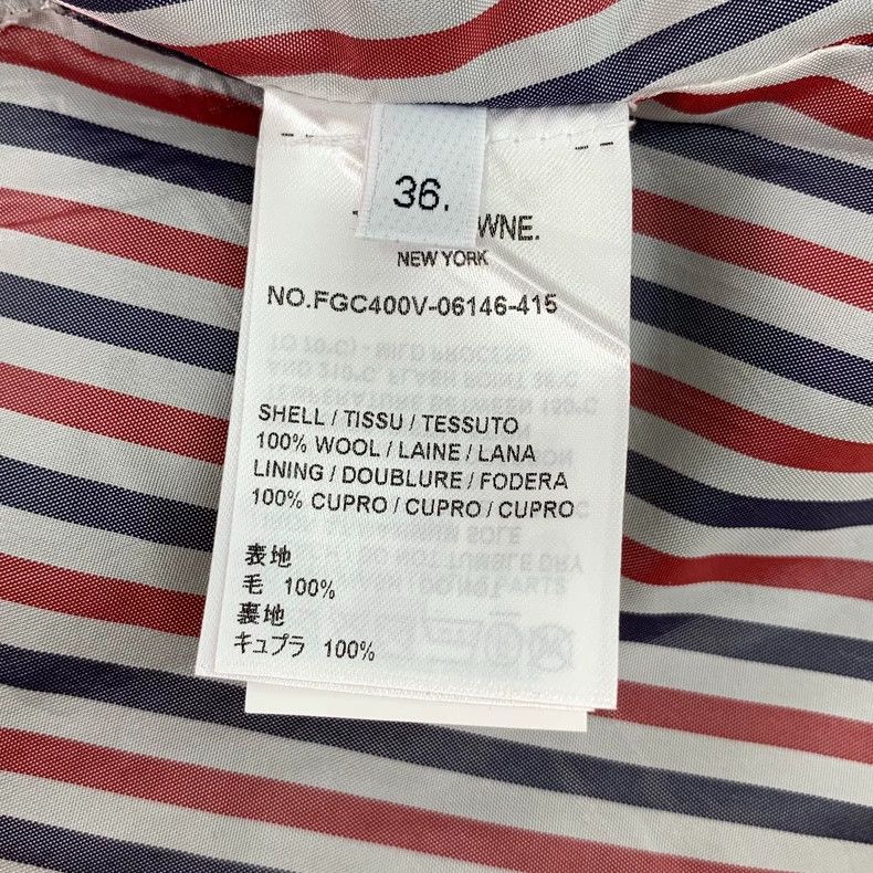 Thom Browne Thom Browne Classic Wool Pleated Skirt - dmc Size US 36 / EU 52 - 7 Thumbnail