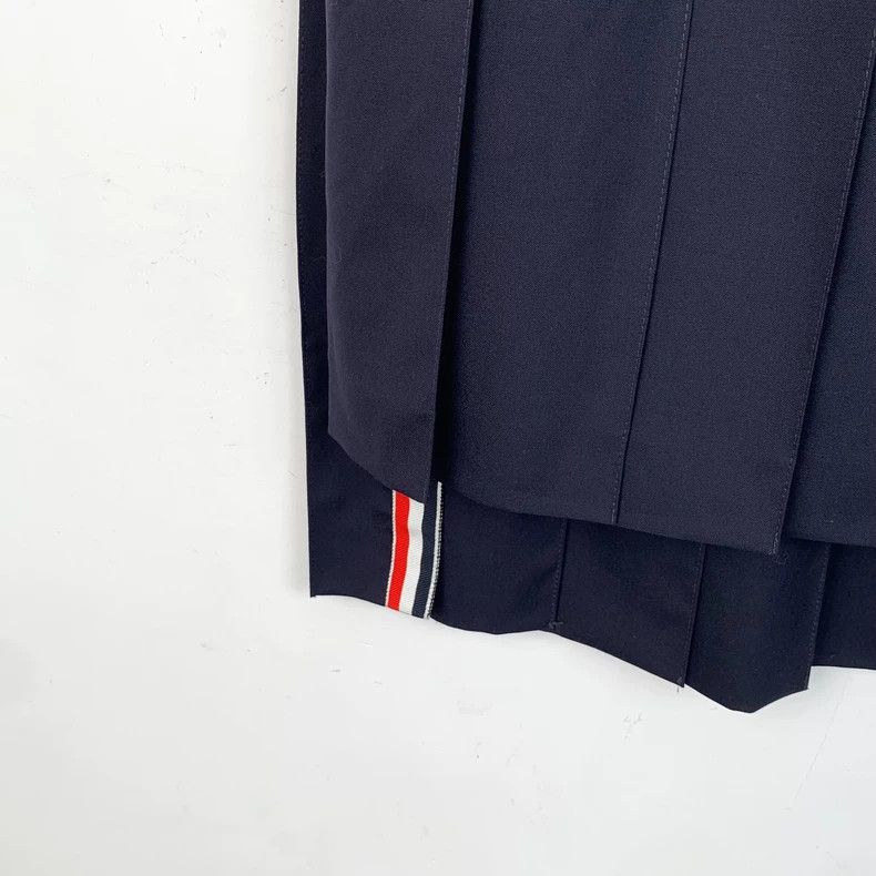 Thom Browne Thom Browne Classic Wool Pleated Skirt - dmc Size US 36 / EU 52 - 4 Thumbnail