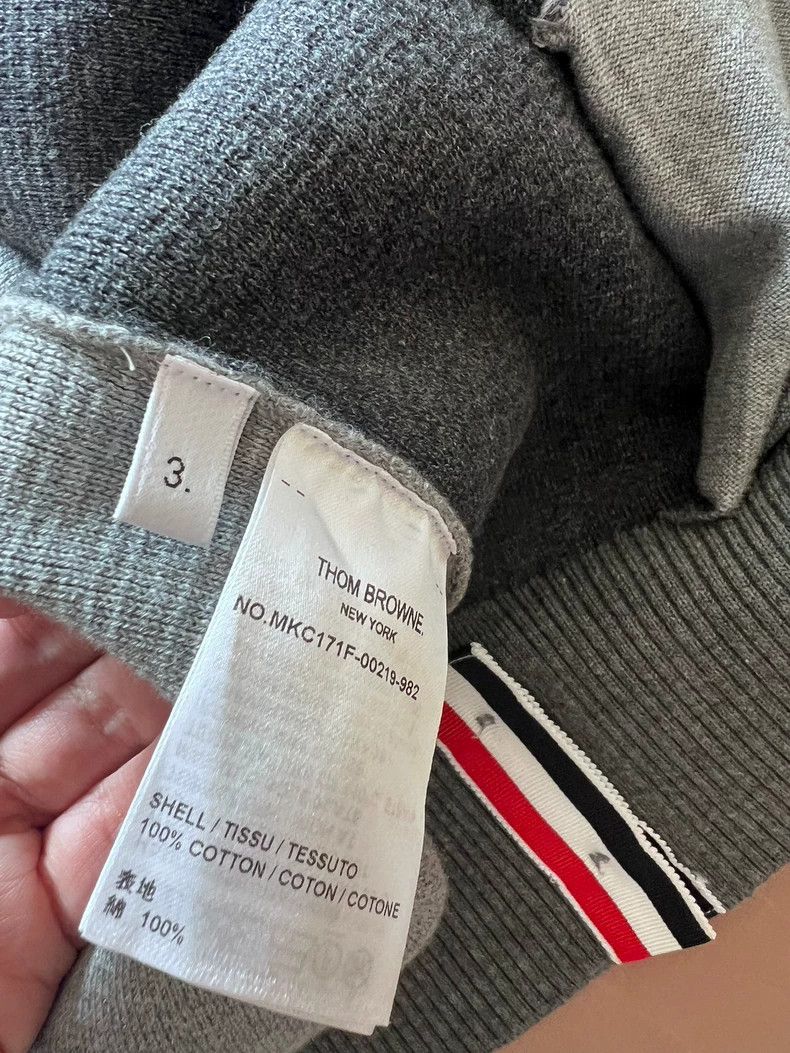 Thom Browne Thom Browne Colorblock Cardigan for Men - dmc Size US M / EU 48-50 / 2 - 3 Thumbnail