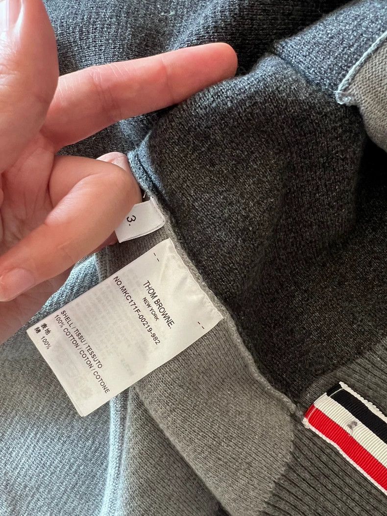 Thom Browne Thom Browne Colorblock Cardigan for Men - dmc Size US M / EU 48-50 / 2 - 5 Thumbnail
