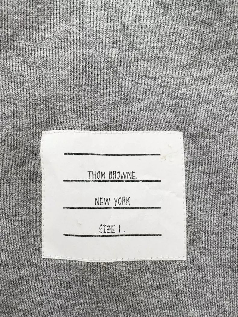 Thom Browne Thom Browne Grey Sweatshirt for Unisex - dmc Size US S / EU 44-46 / 1 - 2 Thumbnail