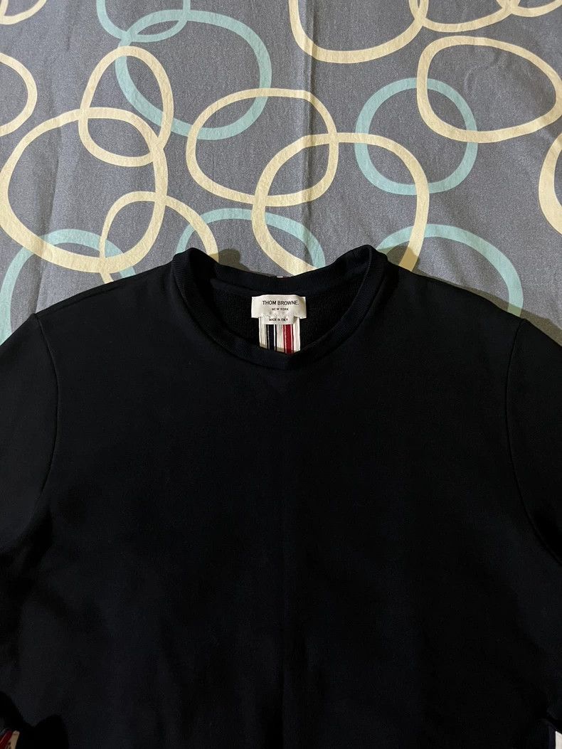 Thom Browne Thom Browne Classic Color Stripe Sweatshirt - dmc Size US M / EU 48-50 / 2 - 3 Thumbnail
