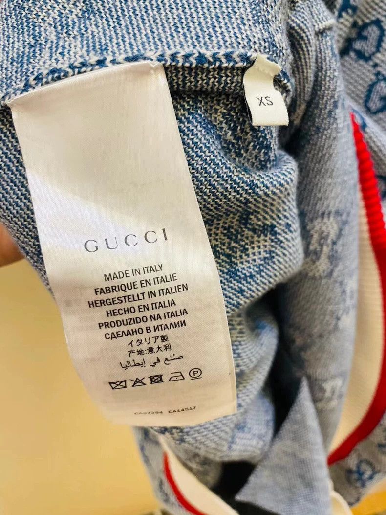 Gucci Gucci Blue Logo Knit Dress Size S - dmc Size US S / EU 44-46 / 1 - 5 Thumbnail
