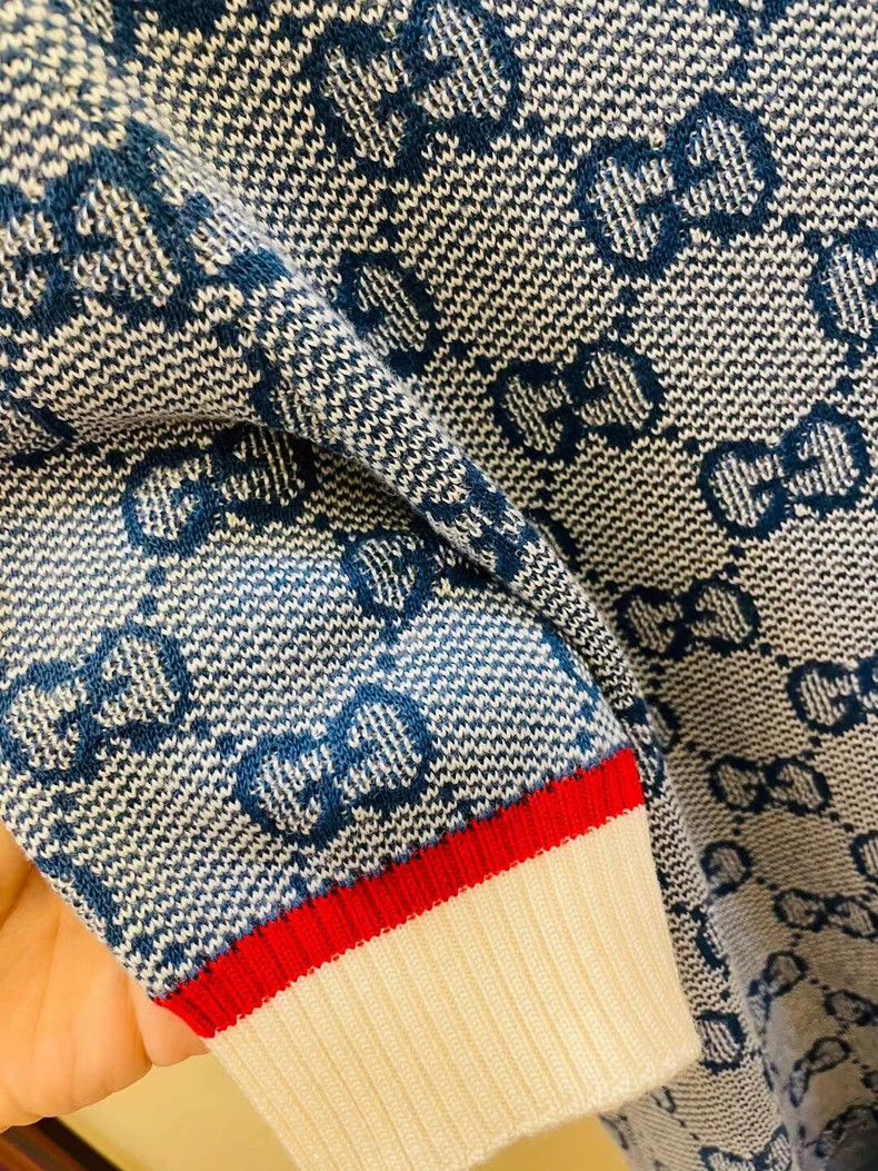 Gucci Gucci Blue Logo Knit Dress Size S - dmc Size US S / EU 44-46 / 1 - 4 Thumbnail