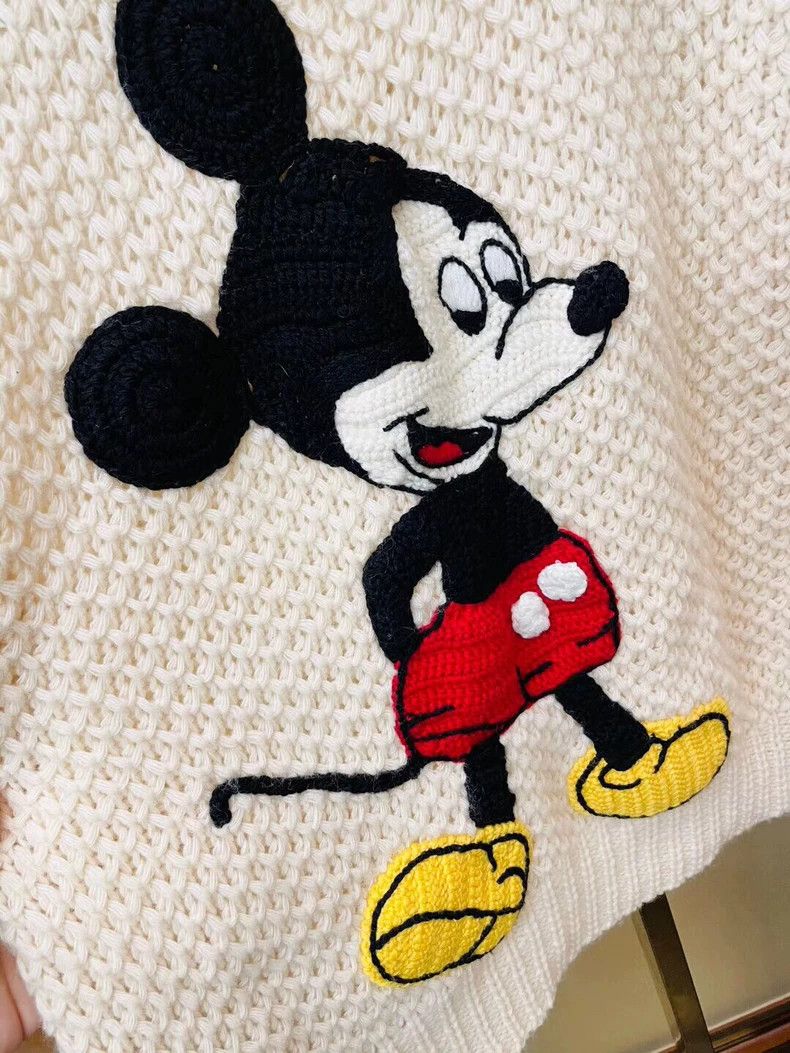 Gucci Gucci Mickey Mouse Knitted Sweater Size S - dmc Size US S / EU 44-46 / 1 - 2 Thumbnail