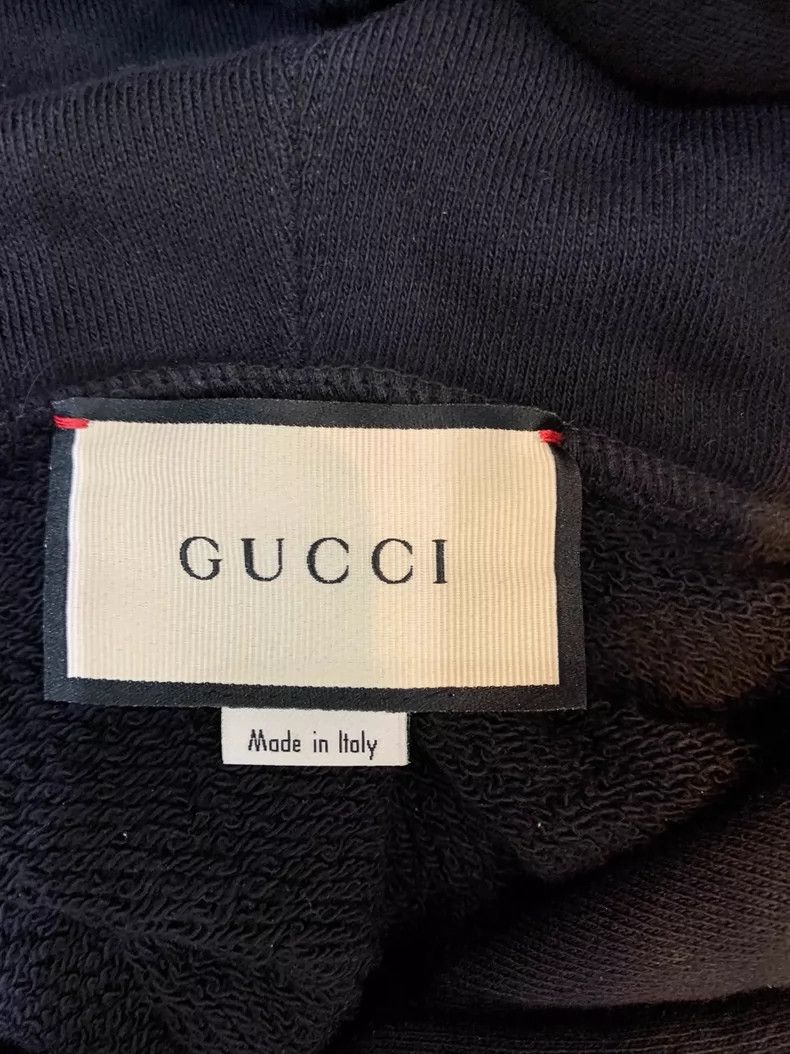 Gucci Gucci Long Black Hoodie Dress with Logo - dmc Size US XS / EU 42 / 0 - 5 Thumbnail