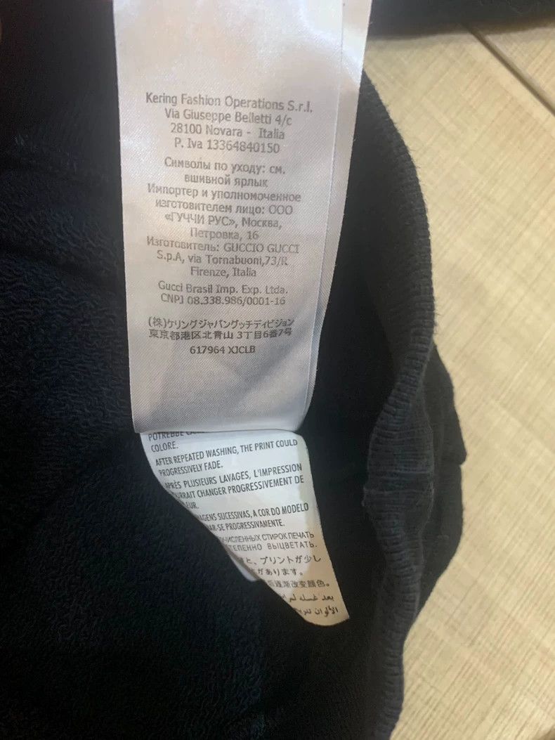 Gucci Classic Black Gucci Sweatshirt with Sequins - dmc Size US XXS / EU 40 - 8 Thumbnail