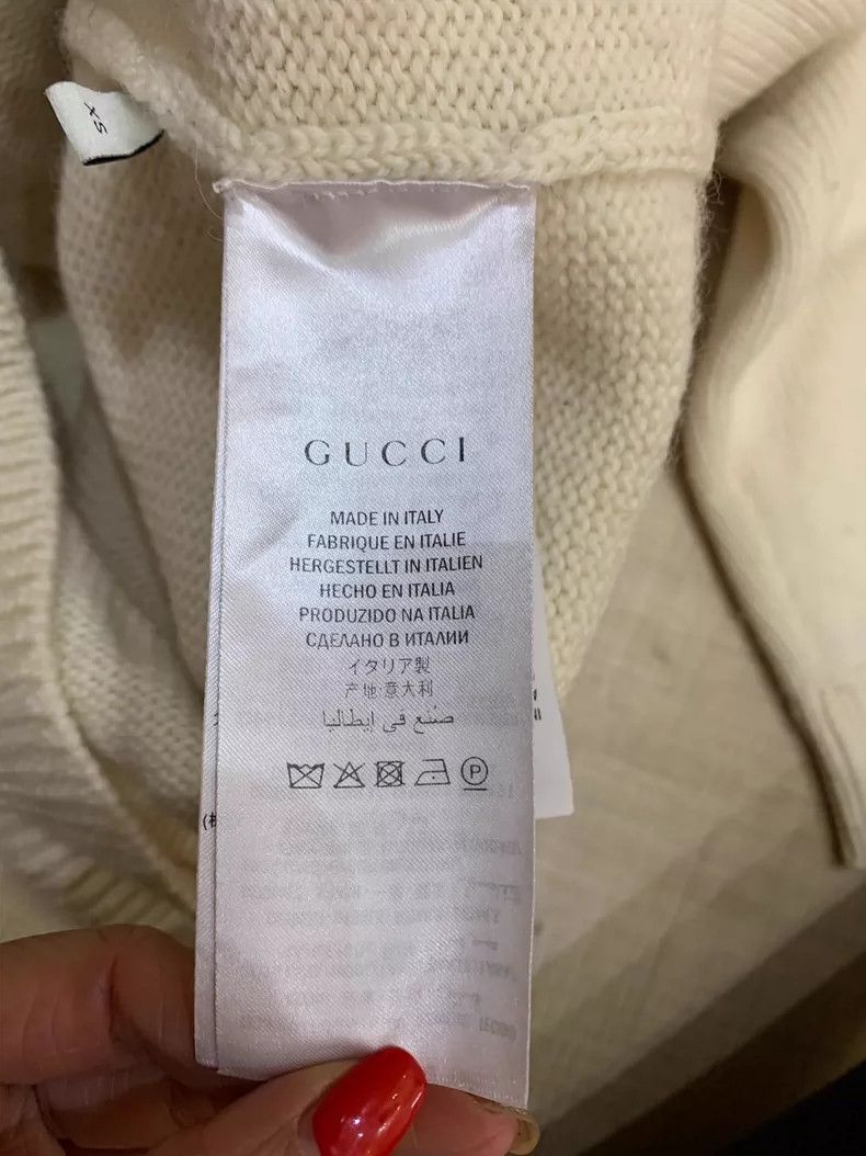 Gucci Gucci Knitted Sweater with Bee Design - dmc Size US XS / EU 42 / 0 - 4 Thumbnail