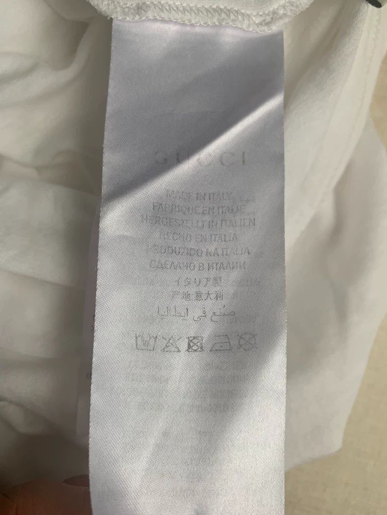 Gucci Gucci Classic White T-Shirt with Belt - dmc Size US XS / EU 42 / 0 - 4 Thumbnail