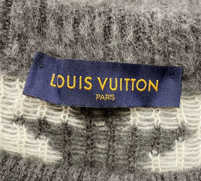 Louis Vuitton Gray Star Patterned Sweater by Louis Vuitton - dmc Size US S / EU 44-46 / 1 - 3 Thumbnail