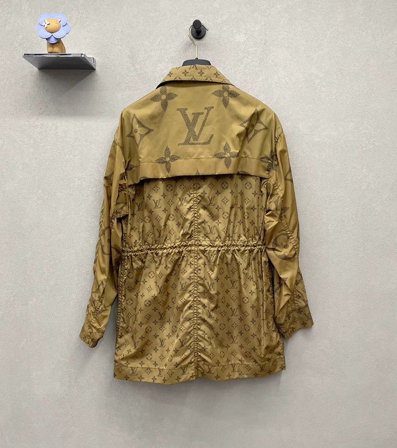 Louis Vuitton Louis Vuitton Printed Parka Jacket in Coffee Brown - dmc Size US S / EU 44-46 / 1 - 2 Thumbnail