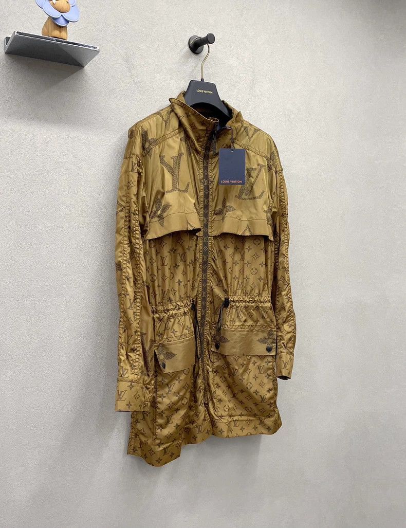 Louis Vuitton Louis Vuitton Printed Parka Jacket in Coffee Brown - dmc Size US S / EU 44-46 / 1 - 3 Thumbnail