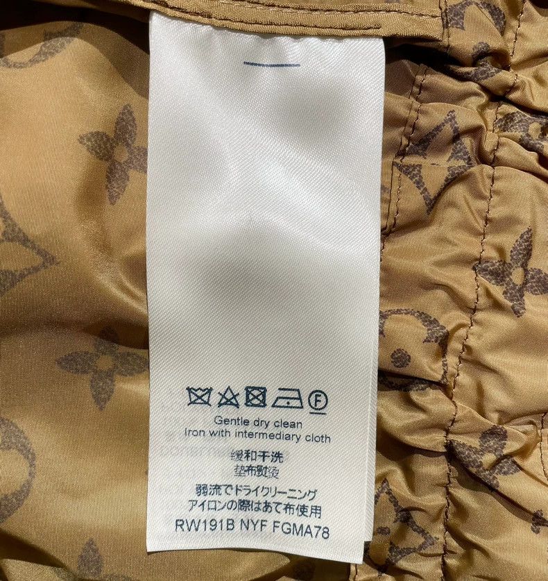 Louis Vuitton Louis Vuitton Printed Parka Jacket in Coffee Brown - dmc Size US S / EU 44-46 / 1 - 7 Thumbnail