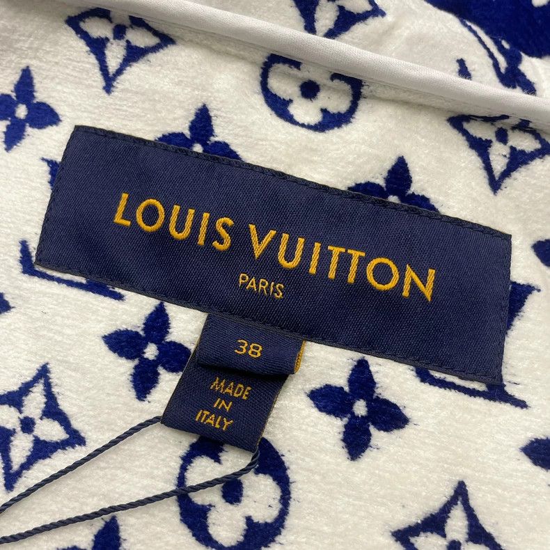 Louis Vuitton Blue Louis Vuitton Patterned Jacket - dmc Size US L / EU 52-54 / 3 - 5 Thumbnail